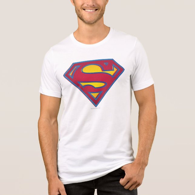 T-shirts Superman S-Shield | Logotipo ponto (Frente)