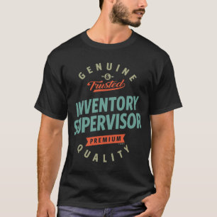 T-shirts Supervisor de Inventário