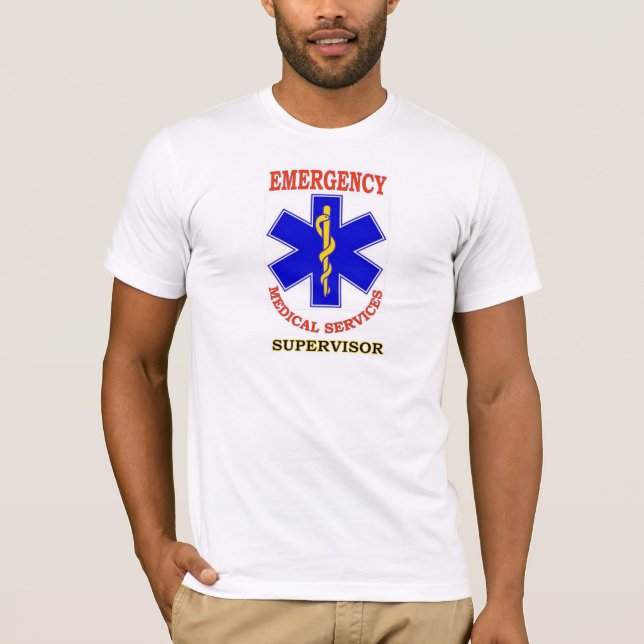 T-SHIRTS SUPERVISOR EMS (Frente)