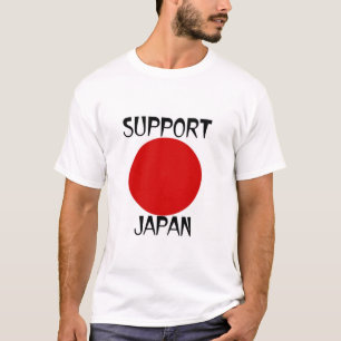 T-shirts SUPORTE AO JAPÃO - Alivio do terremoto no Japão
