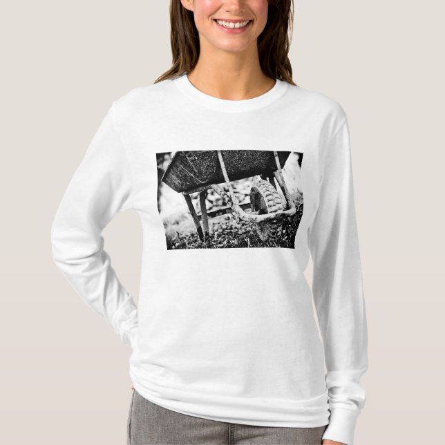 T-shirts suporte revestido (Frente)