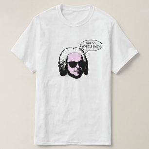 T-shirts Suposição que é Bach