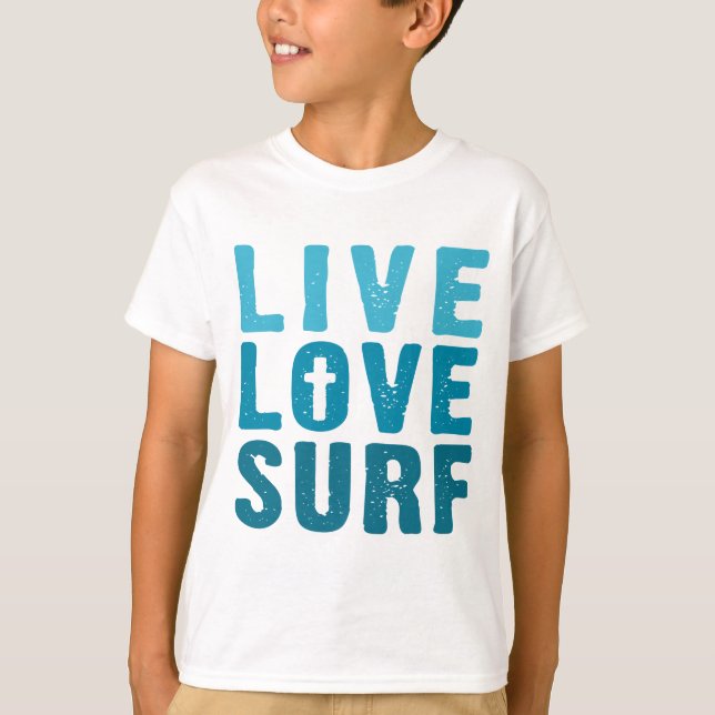 T-shirts surf-amor-vivo (Frente)