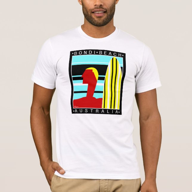 T-shirts Surf Bondi (Frente)