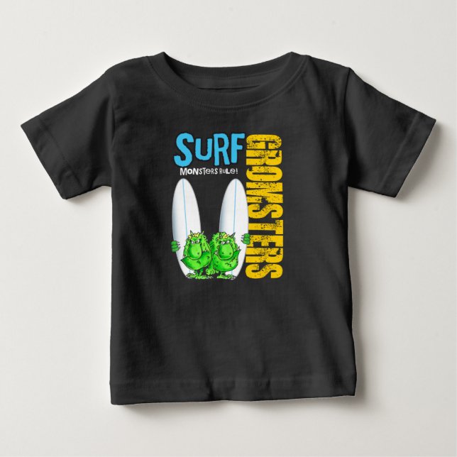 T-shirts surf Gromster Baby (Frente)