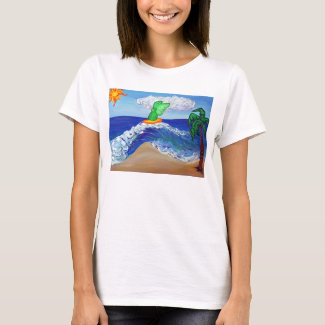T-shirts Surfing Angel Raphael Shirt (Frente)