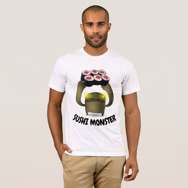T-shirts SUSHI MONSTER (Frente Completa)