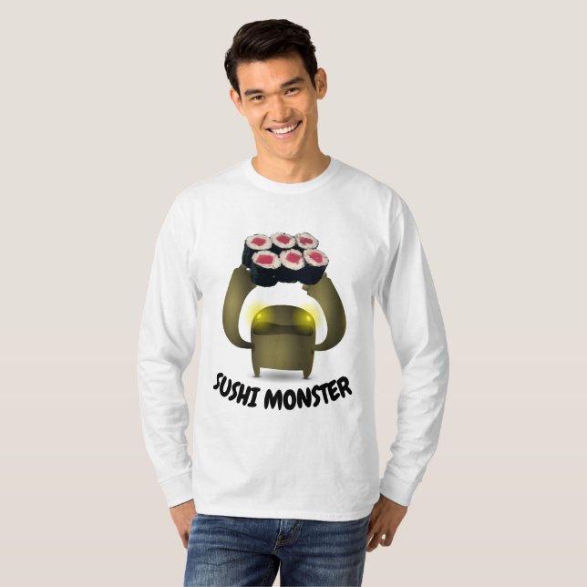 T-shirts SUSHI MONSTER (Frente Completa)
