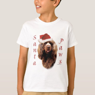 T-shirts Sussex Spaniel Papais noeis Paws