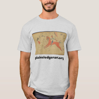T-shirts Sustos o inimigo: Roubando 3 cavalos