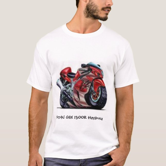 T-shirts Suzuki Hayabusa (Frente)
