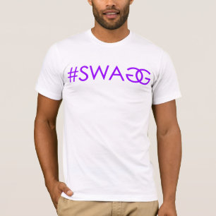 T-shirts #SWAGG (roxo)