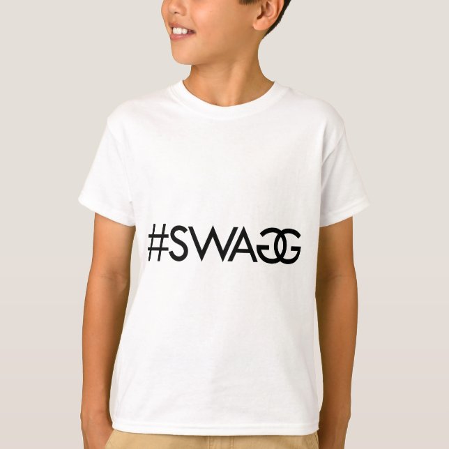 T-SHIRTS SWAGG, #SWAGG (Frente)