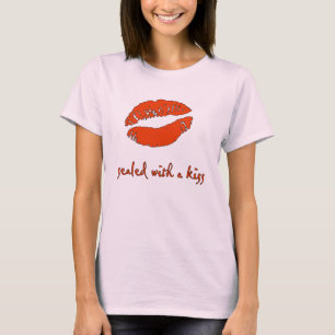 T-shirts SWAK! - rosa fêmea cabido