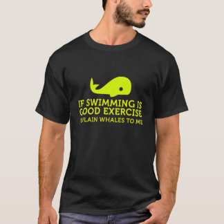 T-shirts Swimming and Whales