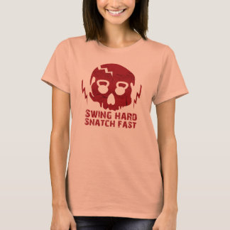 T-shirts Swing Duro Snatch SkullLadies Burnout Tshirt