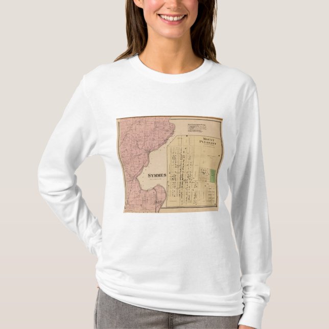 T-shirts Symmes Mt agradável, Ohio (Frente)