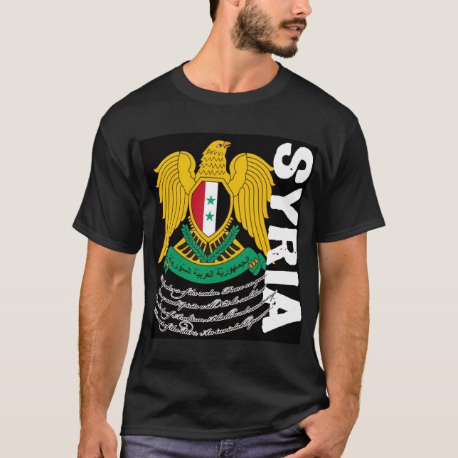 T-shirts Syria (Frente)