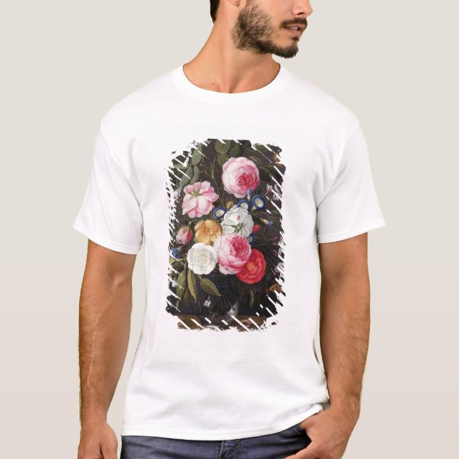 T-shirts T32512 Vida Estática das Flores num Vaso, 1661 (ve (Frente)