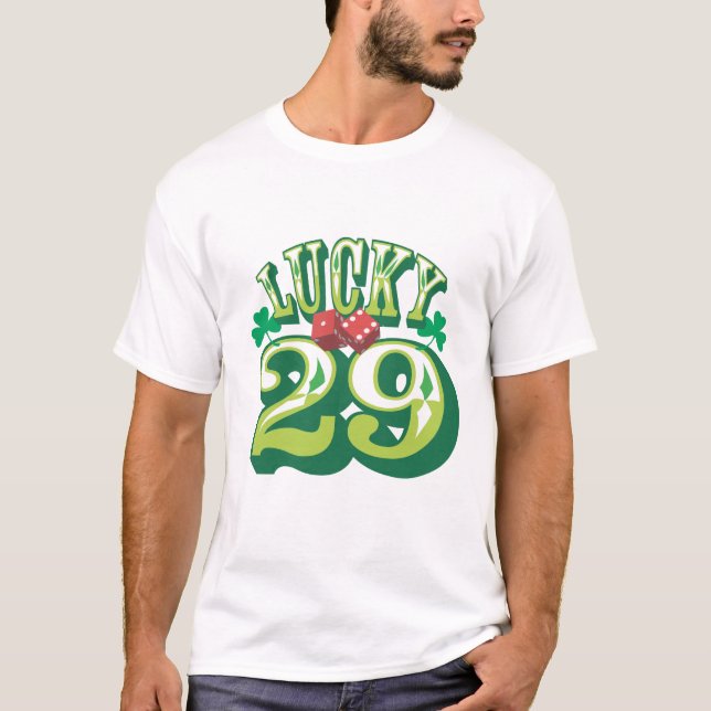 T-shirts T 29 afortunado (Frente)