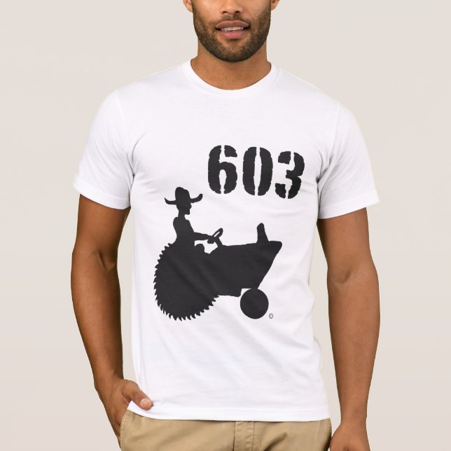 T-shirts T 603 claro (Frente)