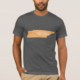T-shirts T "alaranjado" de Tennessee do Appalachia dos