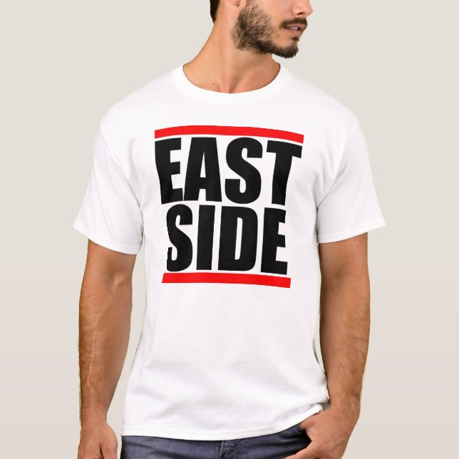 T-shirts T branco Eastside (Frente)
