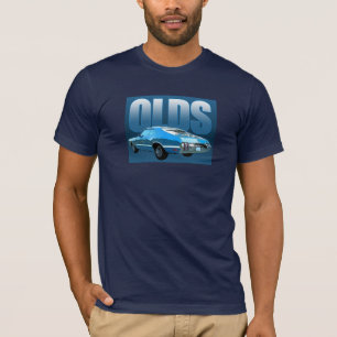 T-shirts T-camisa 1970 do cutelo de Oldsmobile