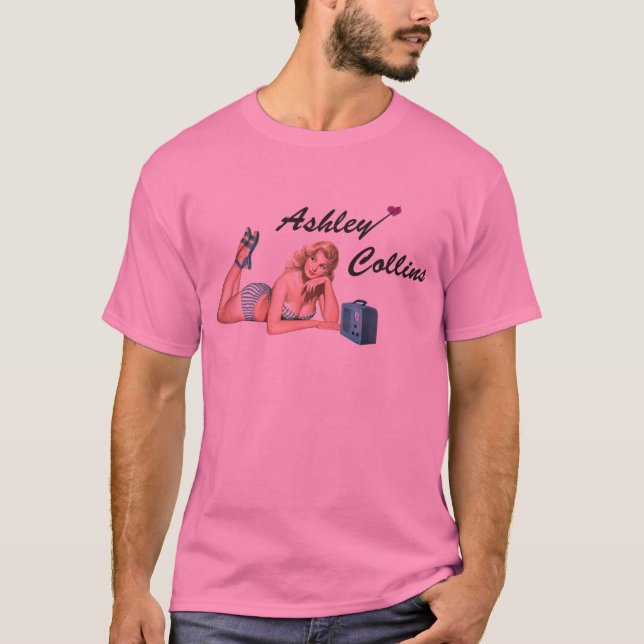 T-shirts T-Camisa unisex retro de Ashley Collins (Frente)