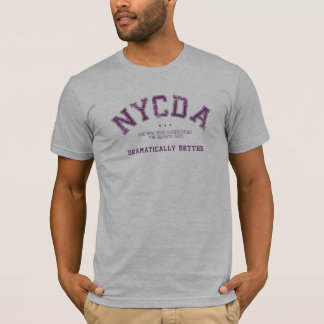 T-shirts T cinzento dos homens da urze de NYCDA
