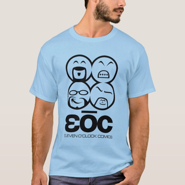 T-shirts T claro de EOC [caras] (Frente)