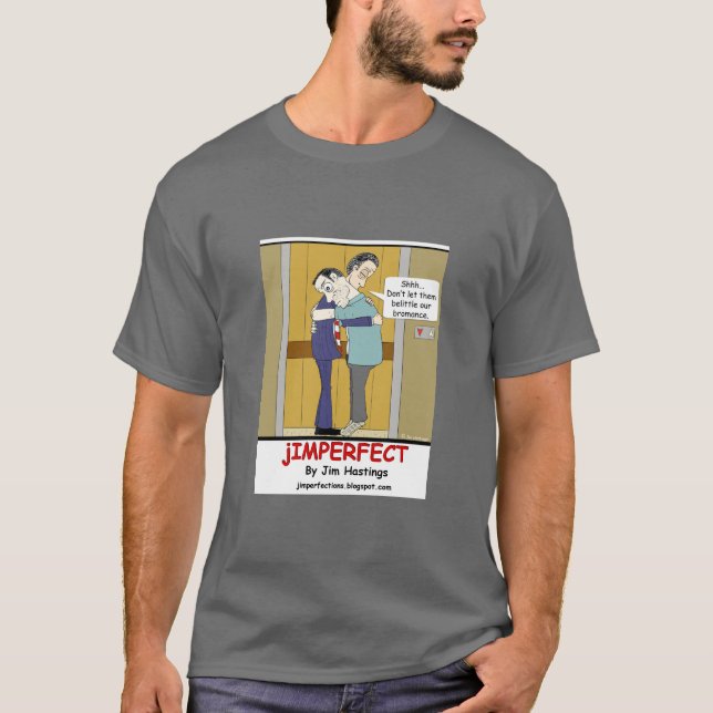 T-shirts T colorido de Bromance (Frente)