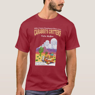 T-shirts T curto marrom