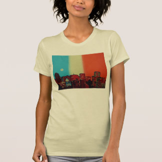 T-shirts T da arquitectura da cidade