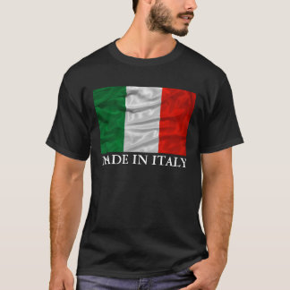 T-shirts T da bandeira de Italia