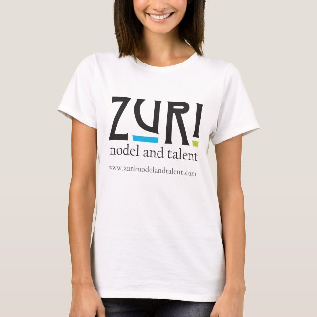 T-shirts T da boneca das mulheres de Zuri (Frente)