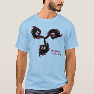 T-shirts T da cor de Pendraig