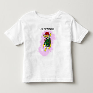 T-shirts T da criança de Lucy do super-herói