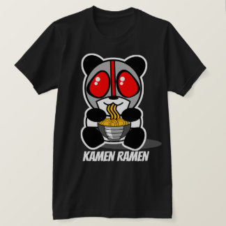 T-SHIRTS T DA PANDA GIGANTE DOS RAMEN DE KAMEN