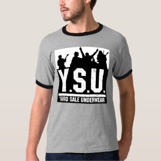 T-shirts T da silhueta de YSU