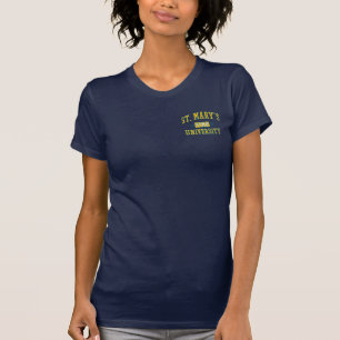 T-shirts T da universidade de St Mary