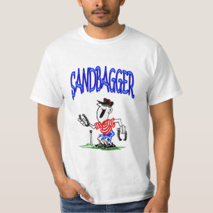 T-shirts T das ferraduras do valor do SandBagger