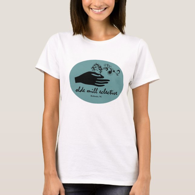T-shirts T das senhoras (Frente)