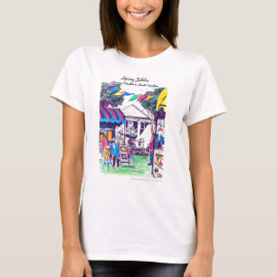 T-shirts T das senhoras do jubileu do primavera