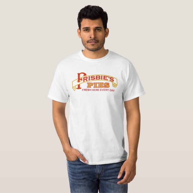 T-shirts T das tortas de Frisbie (Frente Completa)