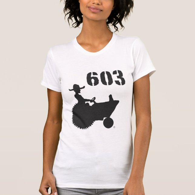 T-shirts T de 603 vintages (Frente)