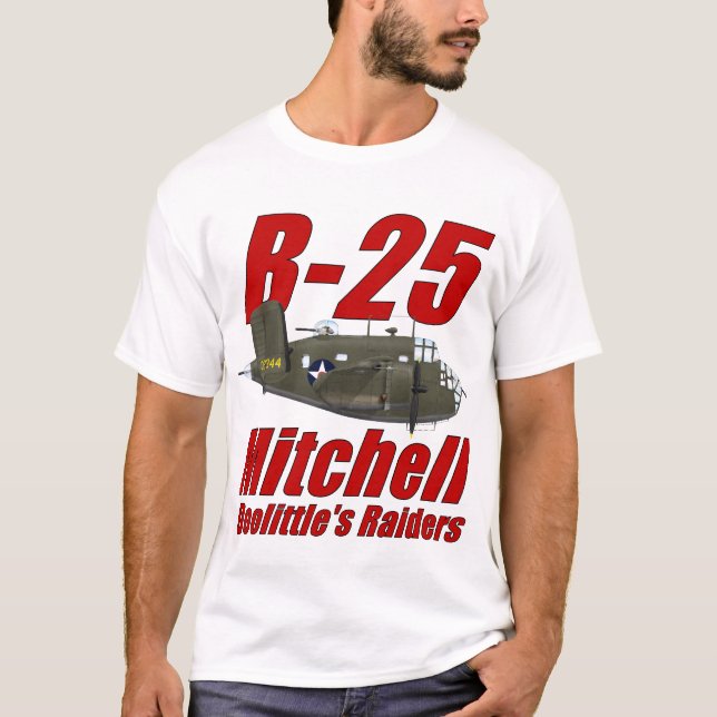 T-shirts T de B25 Mitchell (Frente)