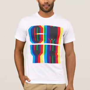 T-shirts T de CMYK