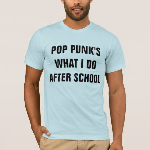 T-shirts T de estalo dos punks