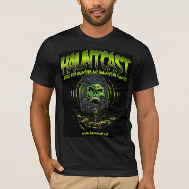 T-shirts T de Hauntcast (Frente)